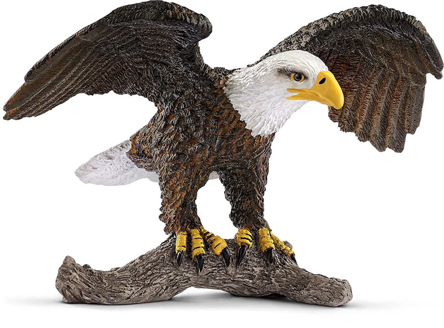 Schleich® 14780 Bald Eagle Toy Figure, Brown, For Ages 3+