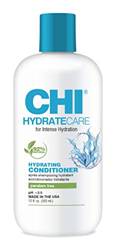CHI HydrateCare - Hydrating Conditioner 12 fl oz- Balances Hair Moisture and Superior Protection Against Damage and Hair Breakage
