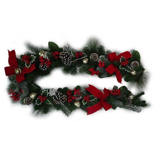 Santas Forest 81037 Christmas Garland, 6'