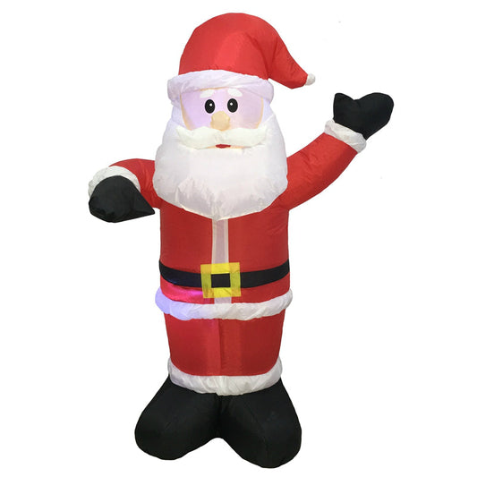 Santas Forest 90337 Inflatable Christmas Santa, 4'