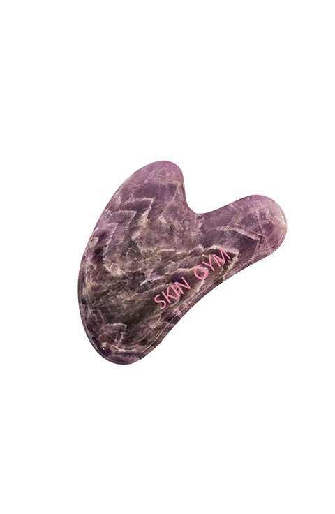 Skin Gym Amethyst Heart Gua Sha Facial Tool