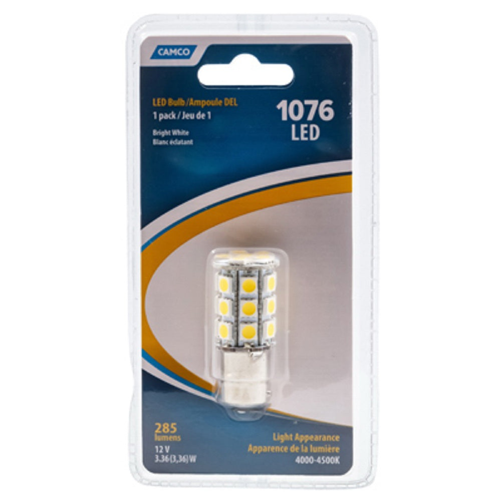 Camco 54631 LED Replacement Bulb, Bright White, 285 Lumens