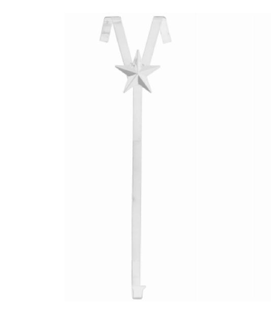 Christmas Mountains 36363 No Swing Wreath Hanger, White