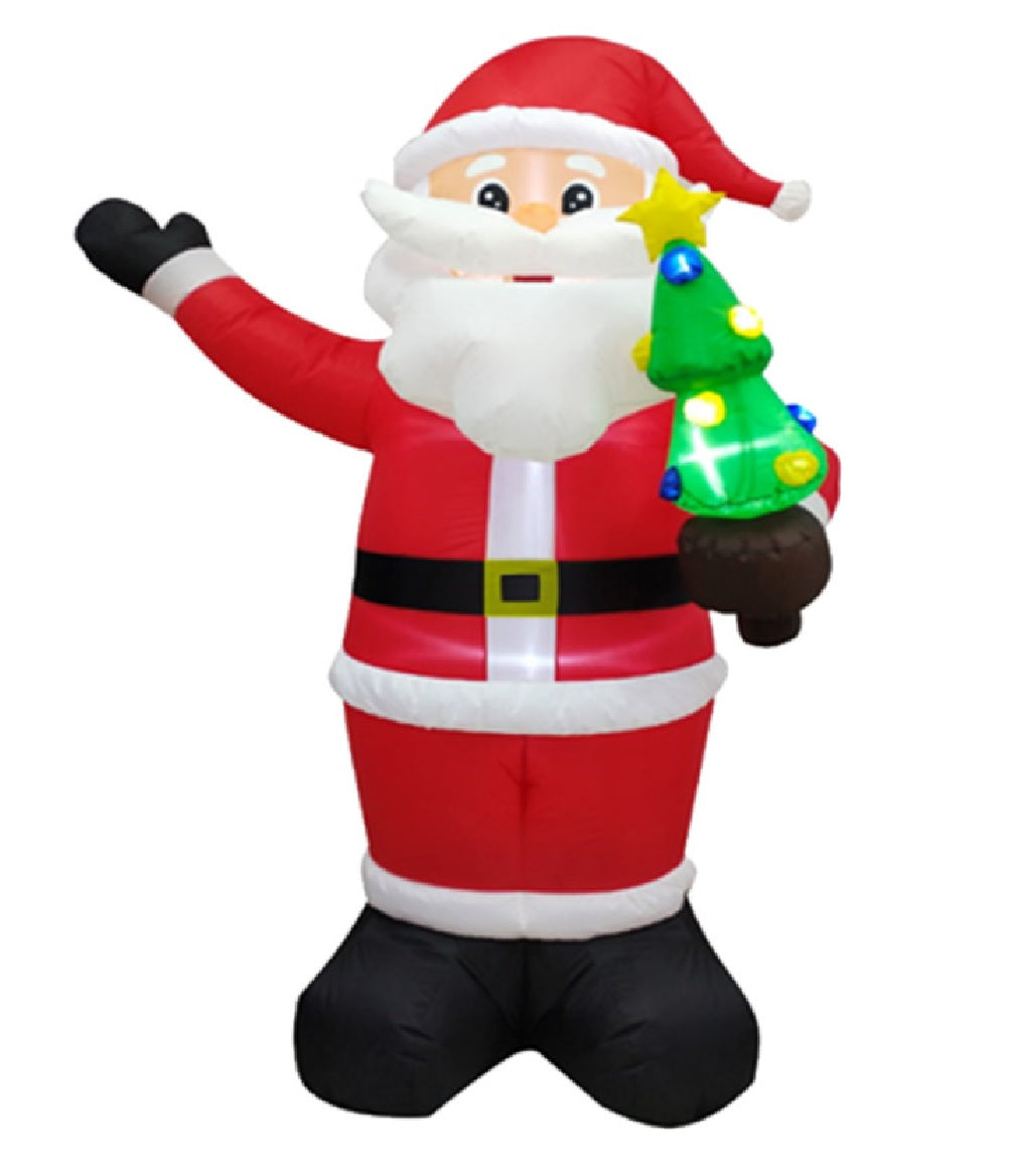 Santas Forest 90610 Inflatable Christmas Santa, 8 Feet