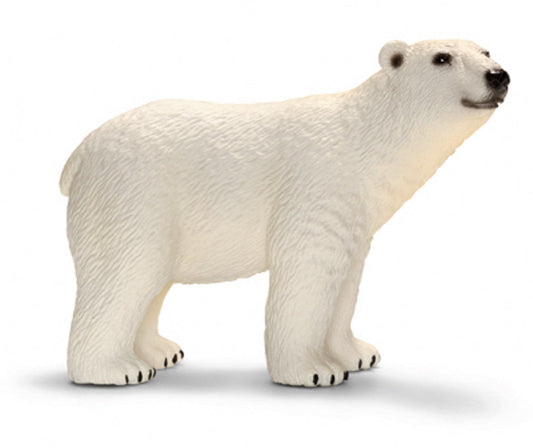 Schleich 14800 Polar Bear Toy Figurine, White