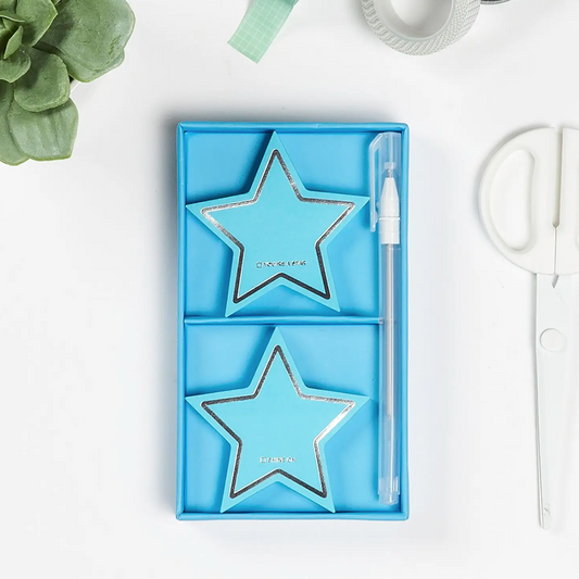 Stars Sticky Sets with Gel Pen