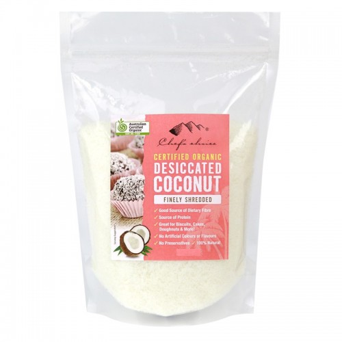 Chef's Choice Organic Desiccated Coconut 1kg